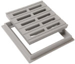 GRILLE DE SOL AVEC CADRE DE 200-200